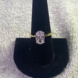 Gold Tone Women's Ring Size 8 3/4